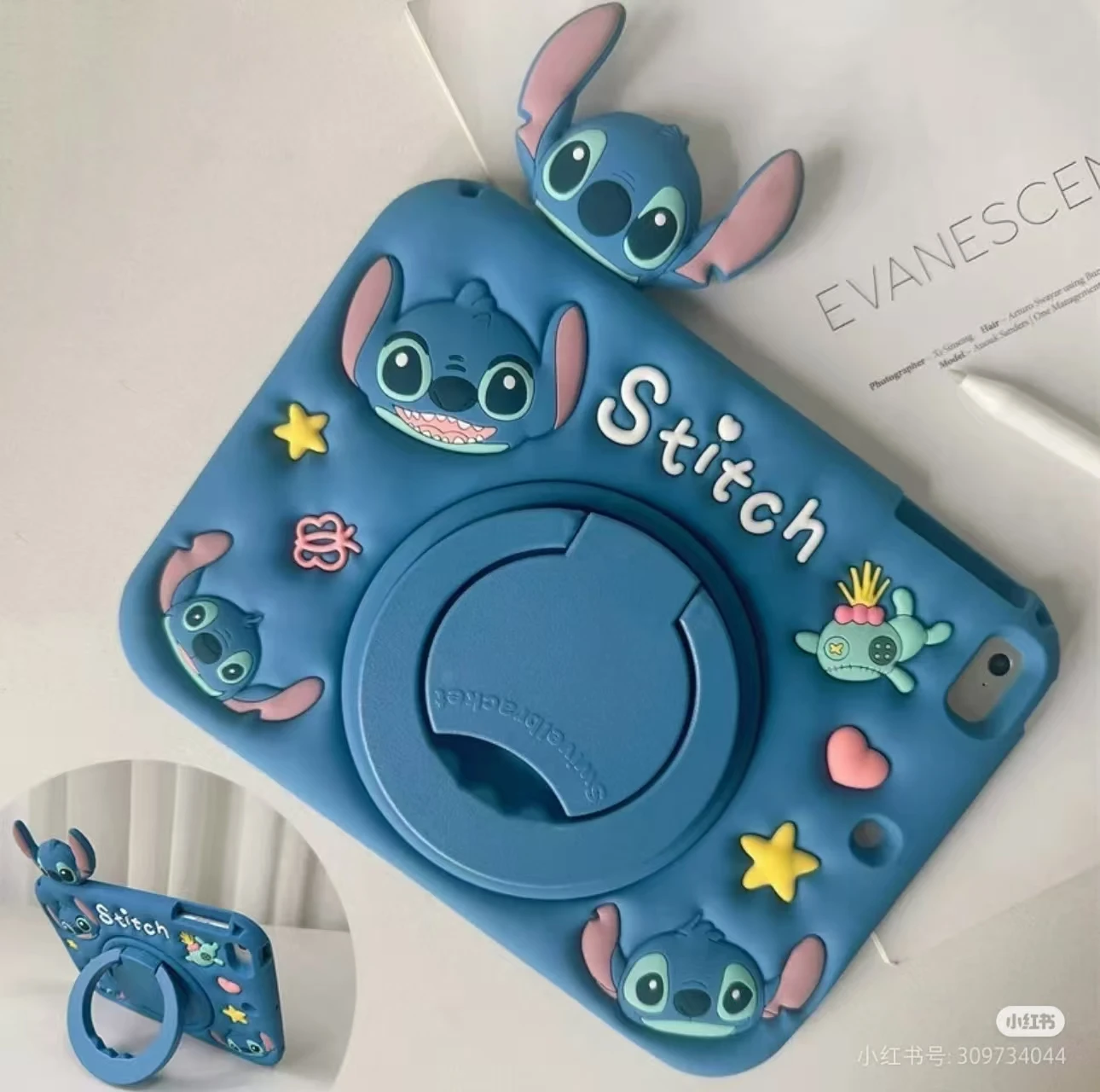Disney Stitch Kids Case For Samsung Galaxy Tab A7 Lite S6