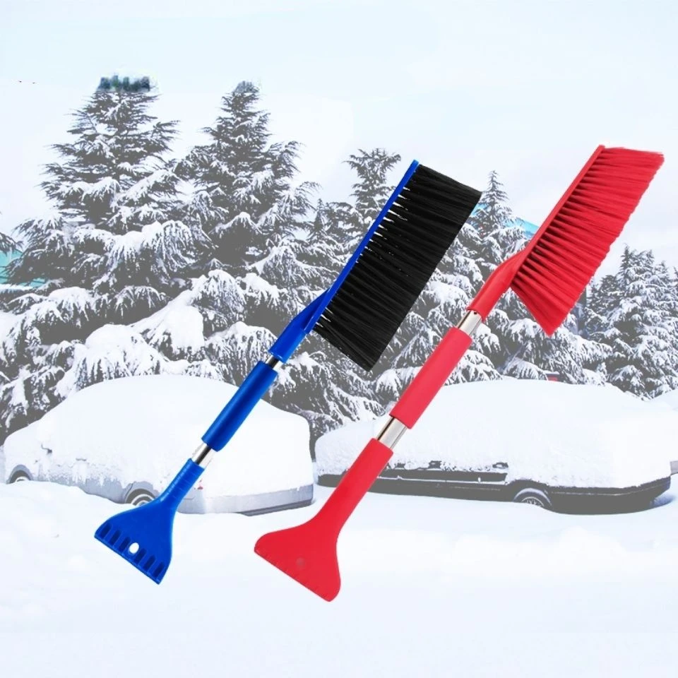 

Snow Removal Shovel Car Snow Scooter Brush Multi-functional Snow Removal Weapon Winter Defrost Long Handle Snow Removal Artifact