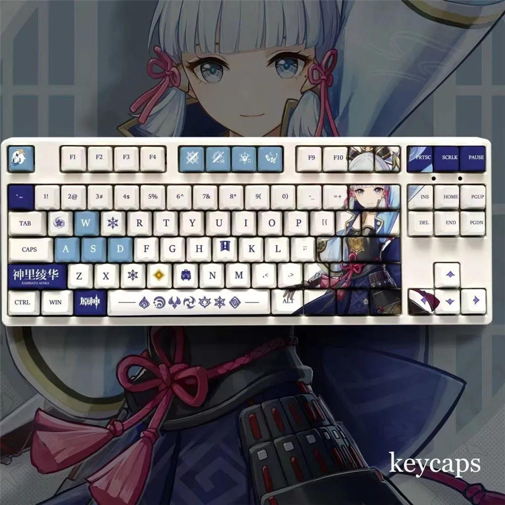 anime keycap teclado mecânico para cereja mx