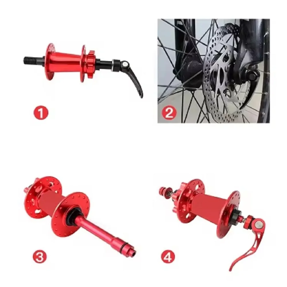 Thru Axle Adapter 15 to 9 100mm 12 to 9mm 100/142mm Quick Release for Bicycle Wheel