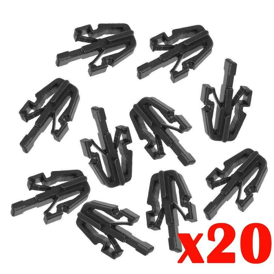 A-Premium 120 PCS (12 Sizes) Car Retainer Clips Kit Compatible With Toyota Camry 2018-2023 Front Bumper Fender Hood Door Trim Auto Push Pin Plastic Rivet Fastener Replacement Set, W/Removal Tool