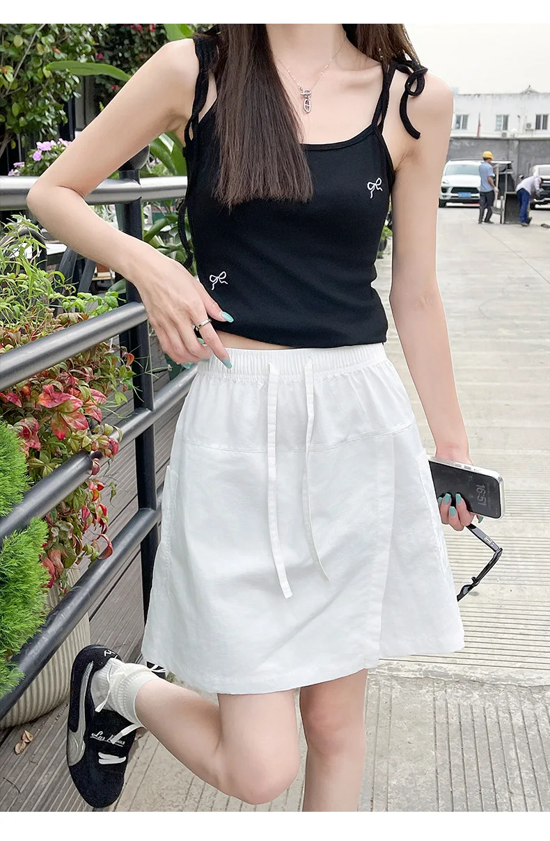 Women Two Piece Shorts Skirt Set Image 11