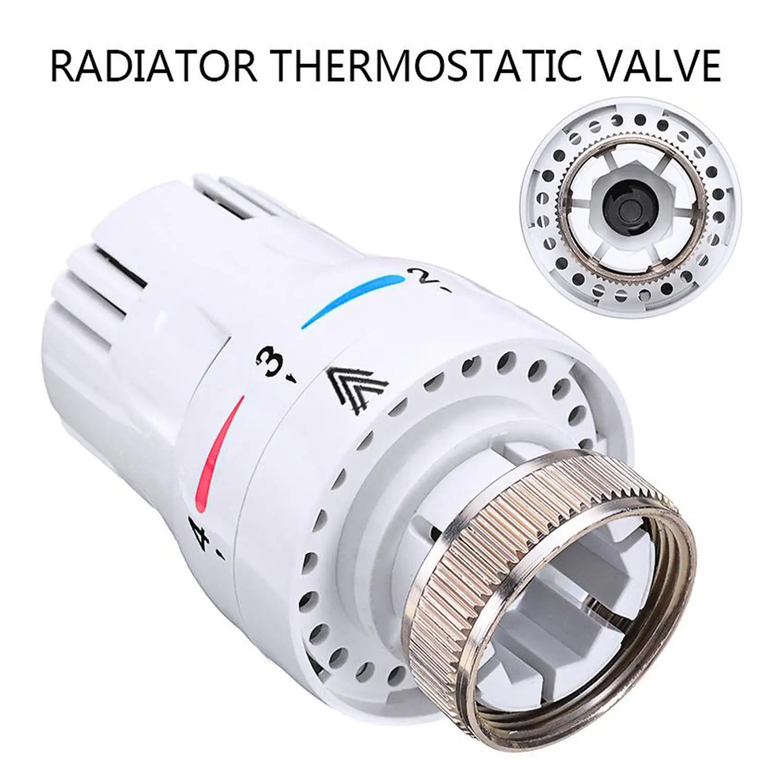 Radiator Thermostatic Valve Thermostatic Head Radiator Thermal Head Controller Thermostat For Heating System M30x1.5mm thermostatic valve controller