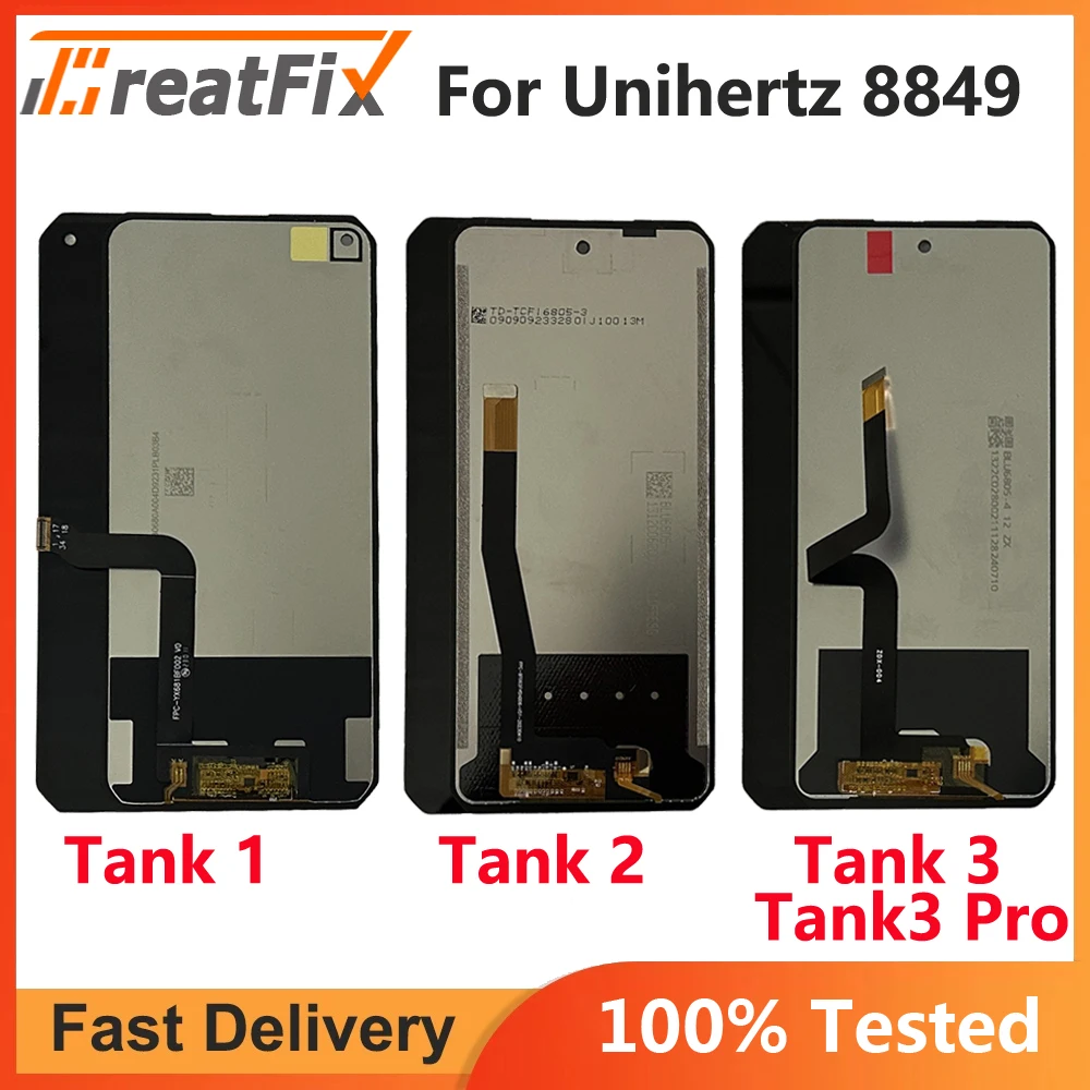 LCD-Display-Kit Für Unihertz Tank 2 – Touchscreen + Werkzeug, Ersatz Für Defektes Display