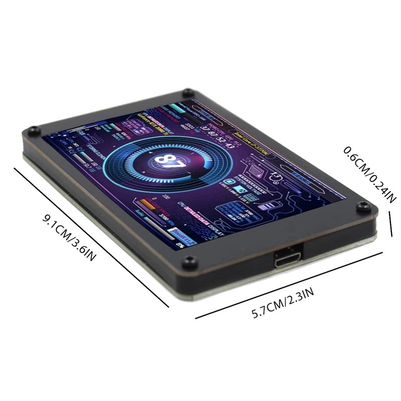 AIDA64 ǻ  ȭ ͸ USB ̴ ITX ̽ 3.5 ġ IPS TYPE-C  ȭ CPU GPU RAM HDD