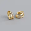 86405-162c0b.jpg Boucles d'oreilles créoles trèfle en argent sterling 925 pour femmes et jeunes filles, élégantes et tendance, idéales pour mariage, fête, accessoires de bijoux, cadeaux