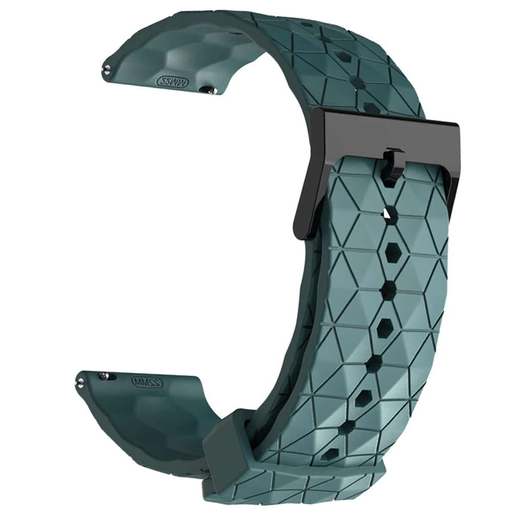 Silicone Watchband Bracelet for Smart Sports Watches - 20mm/22mm Strap