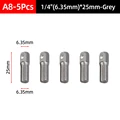 A8-5Pcs-6.35mm-25mm