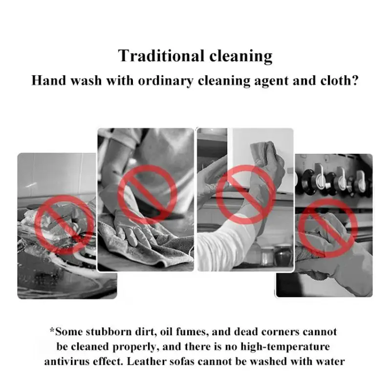 Household Steam Cleaning Machine, Portable High-pressure Steam Cleaning Machine, Kitchen Decontamination Cleaning Machine 6