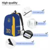 For Girls Boys Fashionable 30 - Curry - Warriors backpack , fully printed, and comfortable student backpack. 5