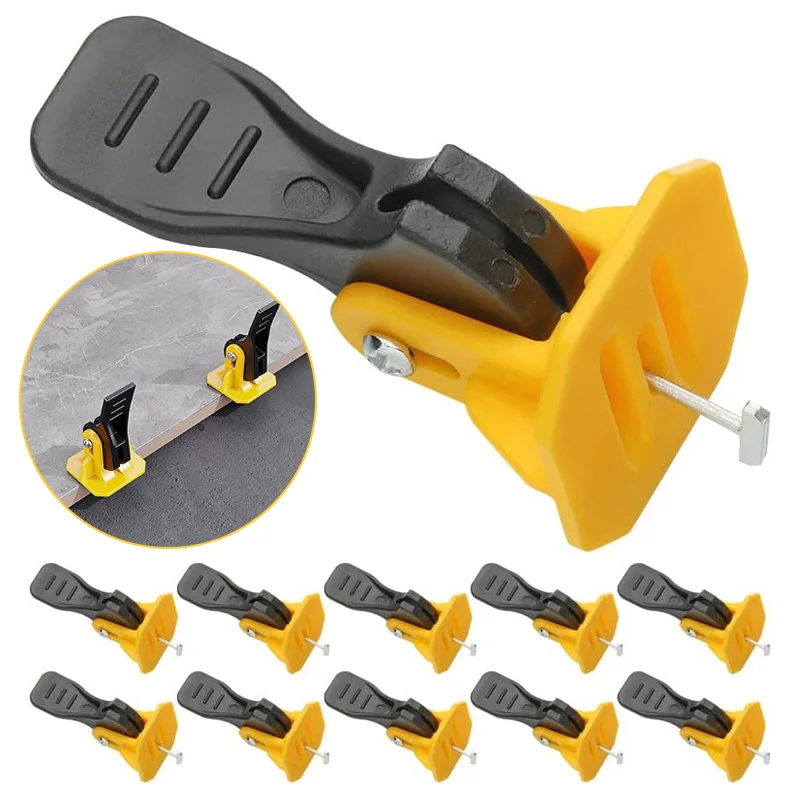 

50pcs Tiling Tool Tile Leveling Levelling Spacer System Clips Leveler Adjuster Kit Leveler Locator Diy Home Decoration Tool