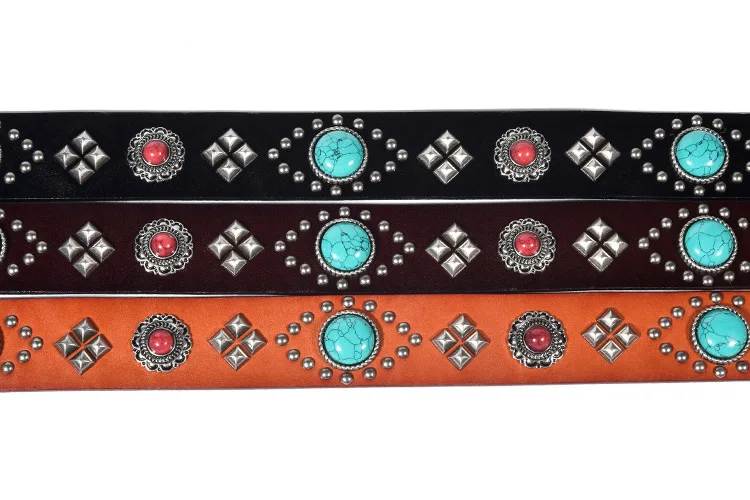 High Quality Top Grain Genuine Leather Belt for Men Brand Strap Male Pin Buckle Fancy Vintage Jeans Belt Cowboy Cintos