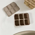 6 grid taupe