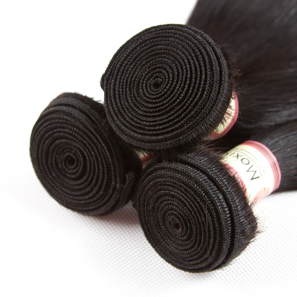 Brazilian Straight Human Hair Bundles 28 30inch Remy Hair Extensions For Women Nature Color 1/3/4pc Cheap Straight Weave Bundles