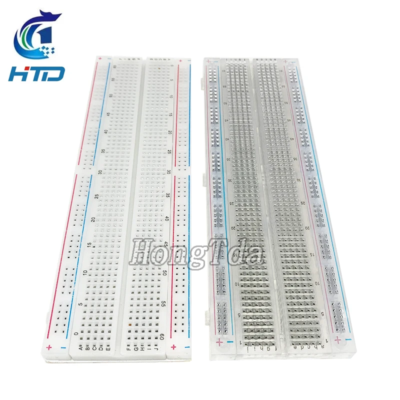 400/830 Points Breadboard 830 points Breadboard MB-102 Solderless PCB test Board 400 Hole MB102 Test Develop DIY