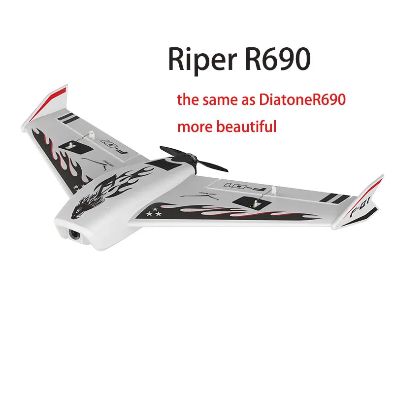 Wereldrecord Guinness Book mooi zo converteerbaar Ripper R690 Rc Vliegtuig Epp Foam Vliegtuig Vliegende Modelvliegtuigen Kits  Delta Vleugel Elektrische Afstandsbediening Zweefvliegtuig Model Kit -  AliExpress Speelgoed & Hobbies