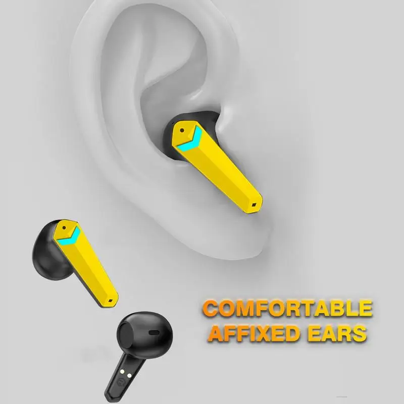 Cuffie Bluetooth da gioco Cuffie wireless TWS Cuffie da gioco professionali per e-sport Auricolari musicali a ritardo zero con microfono_voghion.com