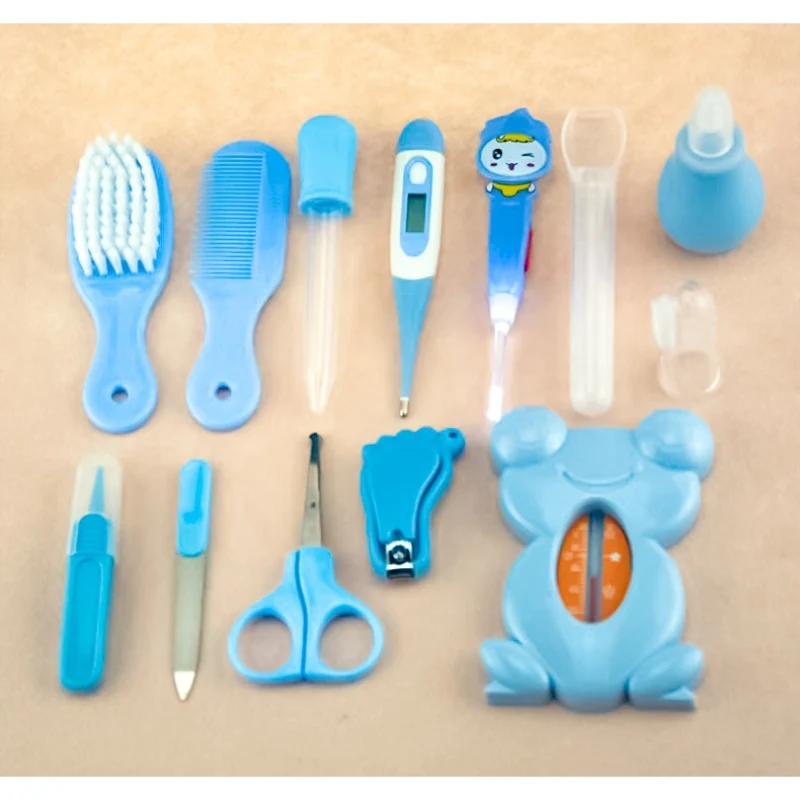 13-Pack Baby Care Kit Baby Hygiene Kit Items Babies Accessories Newborn Care Complete Professional Nursing Tools Mother Kids baby care kit