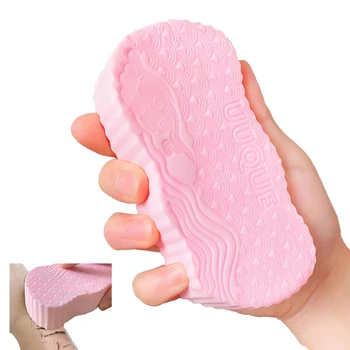 Spugna da Bagno Esfoliante, Spugne per Scrub Corpo, Strumento per la Pulizia della Pelle, Accessorio per Doccia Rilassante ed Esfoliante