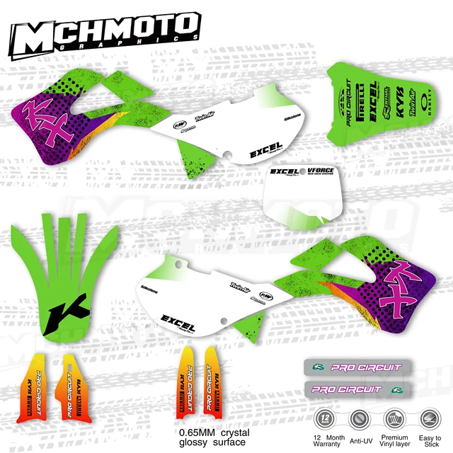 Attack Series (Teal) – Kawasaki KX/KXF Graphics Kit – Custom MX – The Home Of Semi-Custom Graphics Attack Series (Teal) – Kawasaki KX/KXF Graphics Kit – Custom MX – The Home Of Semi-Custom Graphics
