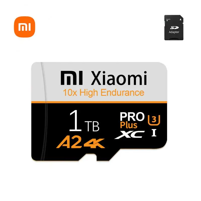 thumbnail image 1 of Tarjeta de memoria Micro TF Mini SD original Xiaomi de 1TB, 256 GB, 512 GB, 128 GB y 64 GB, para teléfono, ordenador y cámara, envío directo, 1 of 5