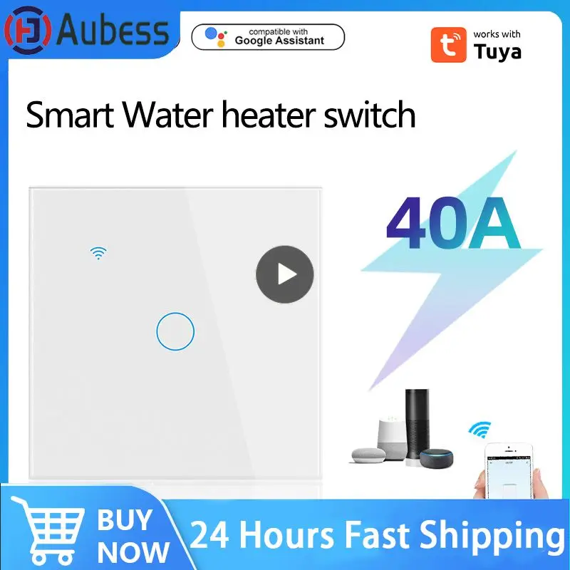 

Переключатель для водонагревателя Tuya с поддержкой Wi-Fi и Alexa Home, 40 А, 8000 Вт