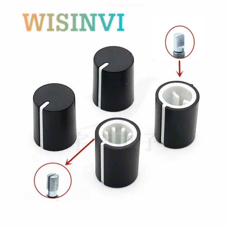 10PCS Plastic Knob Cap Diameter 11mm Height 13.5mm