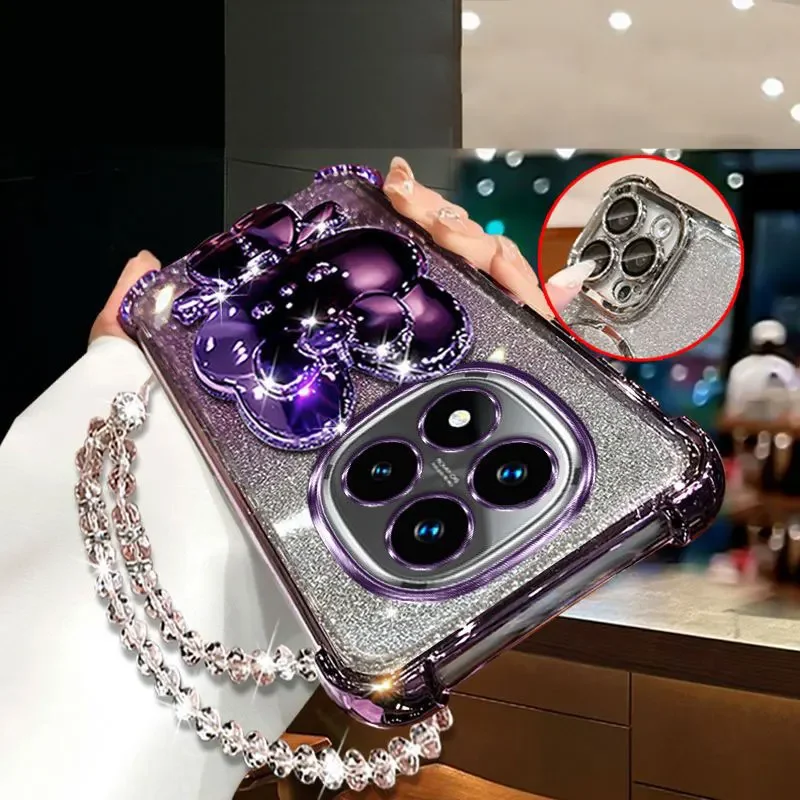 Cute Shockproof Holder Case with Bracelet
