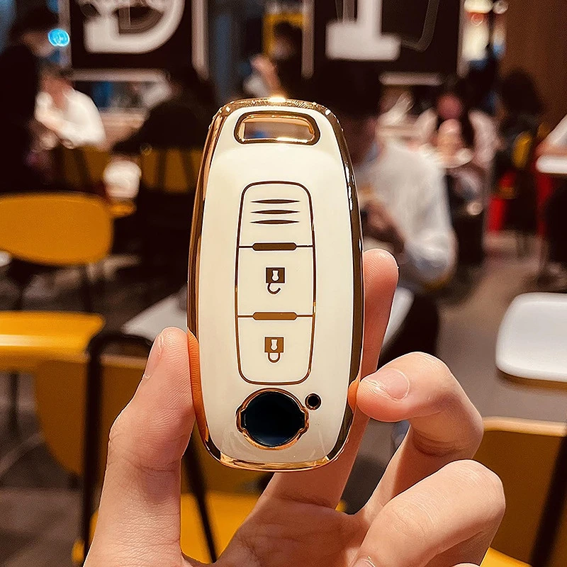 Chiave A Distanza Tpu Car Key Case Cover Per Nissan X-Trail T33 Qashqai 2022 J12 Ariya Altima Teana 2022 2023 2023 Juke Accessori Per Auto