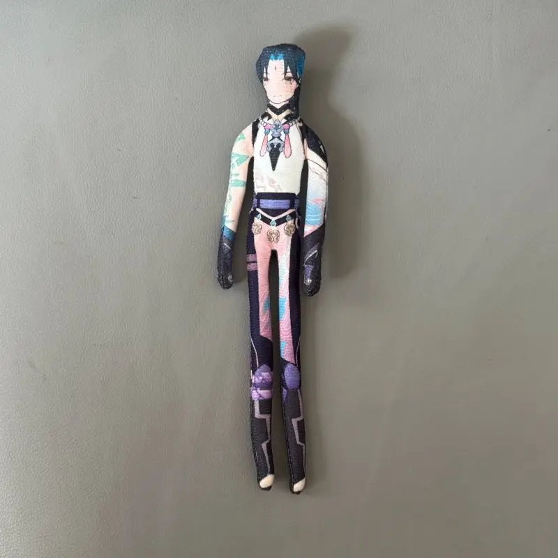 Genshin Impact Anime Cosplay Lustige Puppe mit Eingebautem Draht für Zufällige Aktionen, Foto-Requisiten, Spiel-Cartoon-Begleiter, Geschenk für Fans – Detail 16