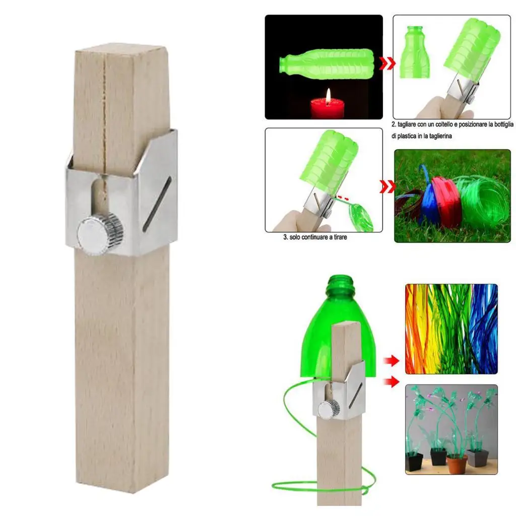 Bottle Cutter to Ropes Maker Cutting DIY Hand Strip Tools - (L) 5.20inch 5