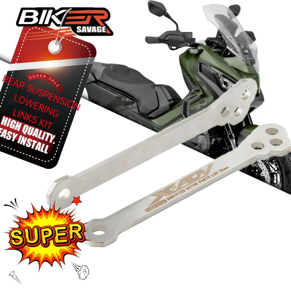 Motorcycle Lowering Link Kit For Honda X Adv 750 19 22 Moto Parts Shock Absorber Accessories Rear Suspension Drop Lower Aliexpress