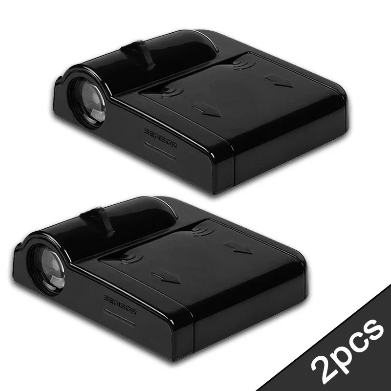 Scherpe laser logo projectie set van 2 stuks