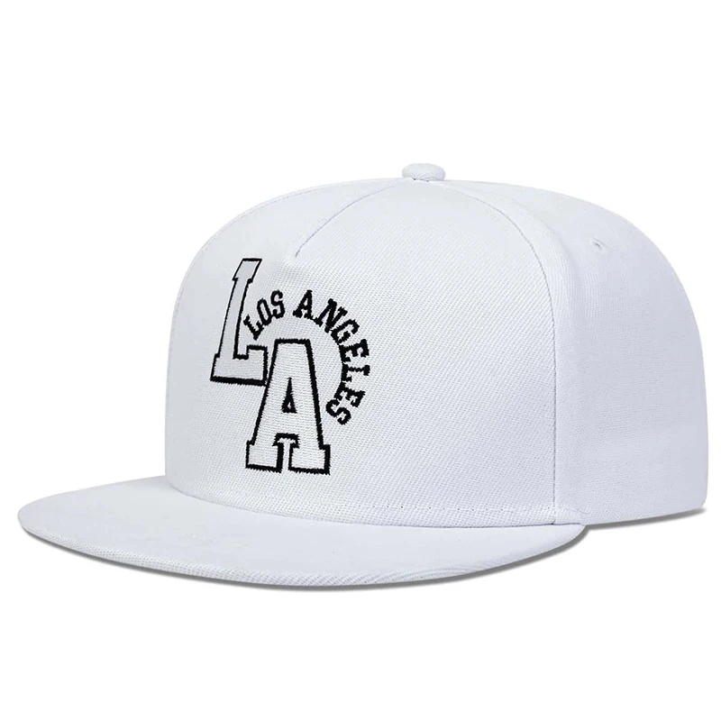 Baseballkappe mit Buchstaben-Stickerei Los Angeles Hip-Hop Snapback-Mütze für Männer Frauen Erwachsene Sport Freizeit Kappen Outdoor Reise Sonnenhüte – Detail 7