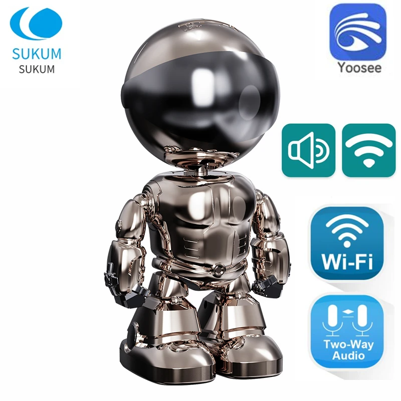 

Yoosee Security WIFI Camera CCTV Indoor 2MP Two Ways Audio Wireless Smart Home Surveillance MINI Camera