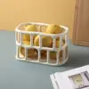 Brief Nordic Resin Hollow Fruit Tray Home Living Room Desktop Plate Snack Bowl Crafts For Shop House Cafe Festival Decoration 6