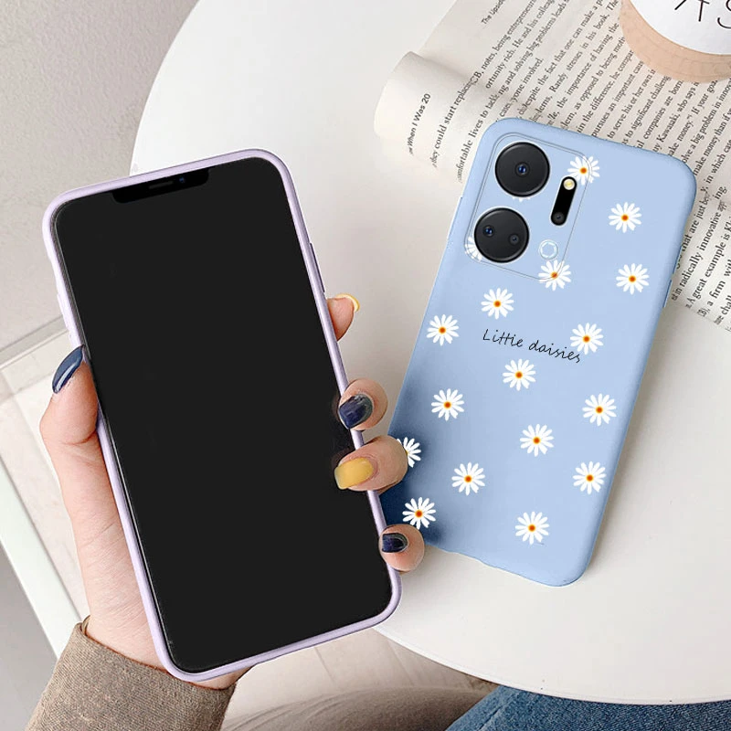 HAFFAN Custodia in Silicone TPU Compatibile con HONOR X7a (6