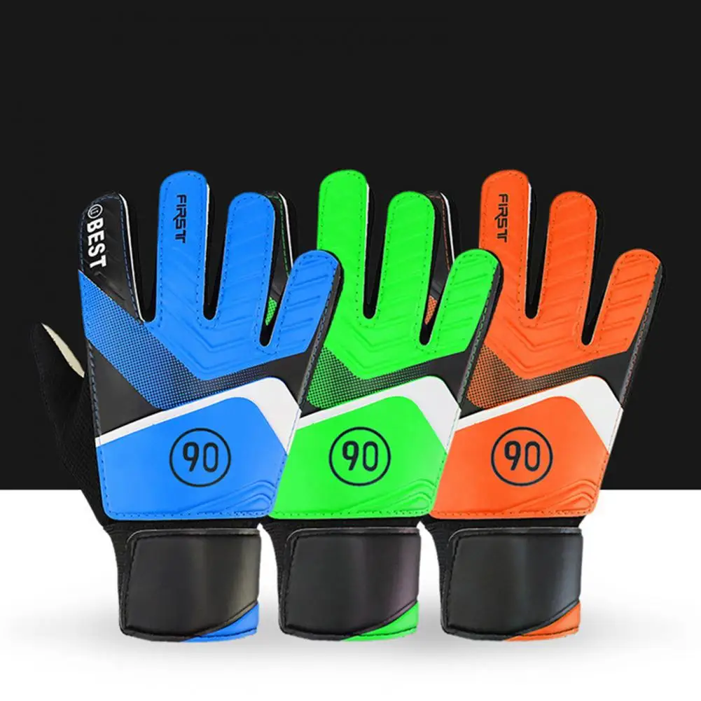 1 Pair Gloves Protective Anti-Collision Safety Gloves Children Goalkeeper Gloves For Football Game Перчатки Безопасности