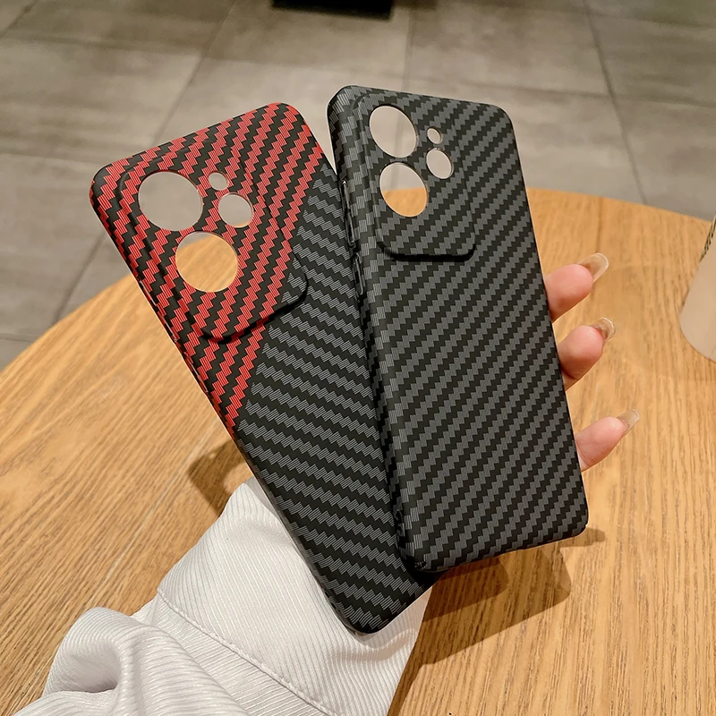 Ultra-Thin Carbon Fiber Stripe Texture Matte Hard Light Case Cover