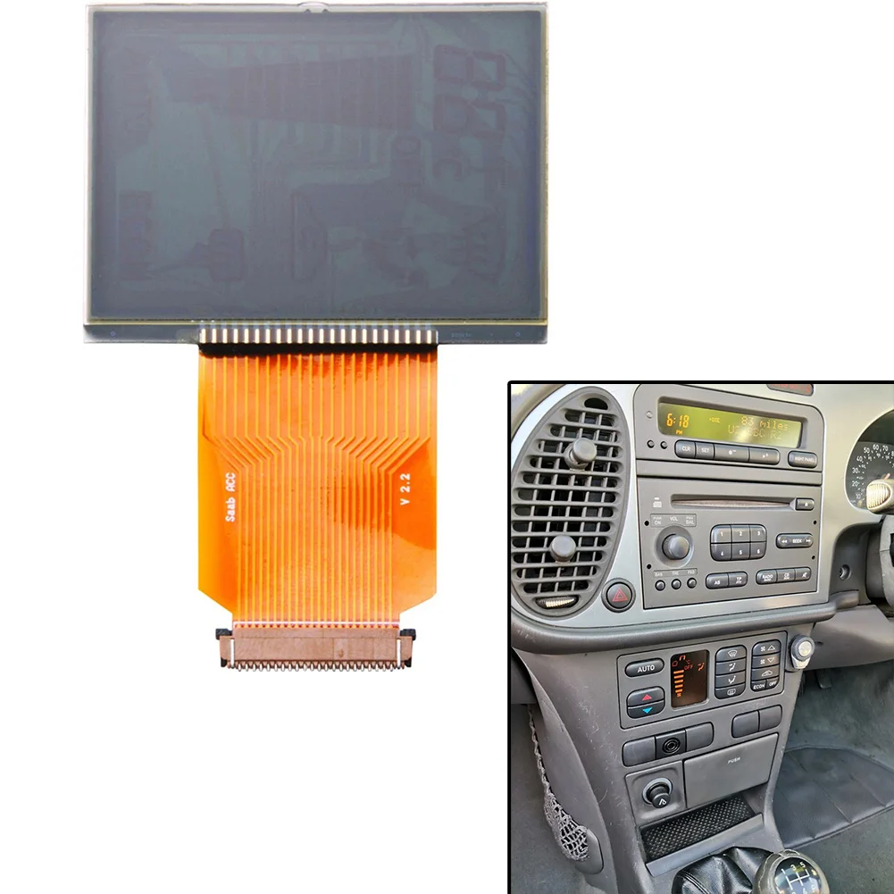 LCD Display Touch Screen Display Air Conditioning Screen For SAAB 93 9-3 1999-2003 LCD Display Climate Control Panel 50-47-600 50-46-214 53-36-433