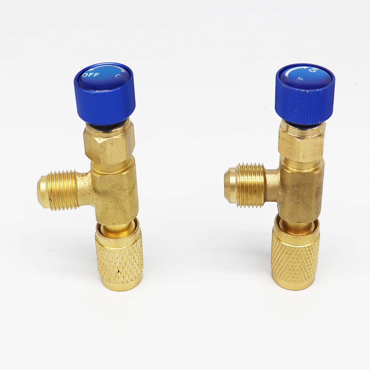 Air Conditioner Fluoride Anti Freeze Hand Safety Valve R410 Refrigerant Refueling Adapter R22 Liquid Safety Valve Switch Tools