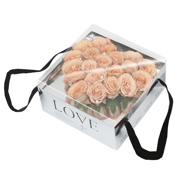 BABY Fillable Letters Flower Gift Box  Elegant Flower Packaging Supply –  Elegant Supply