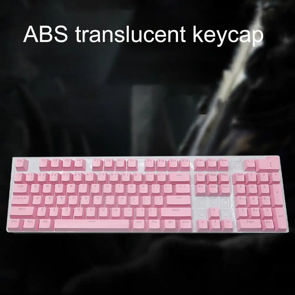 104Pcs keycaps for Mechanical keyboard Antiskid Backlit ABS Keycaps