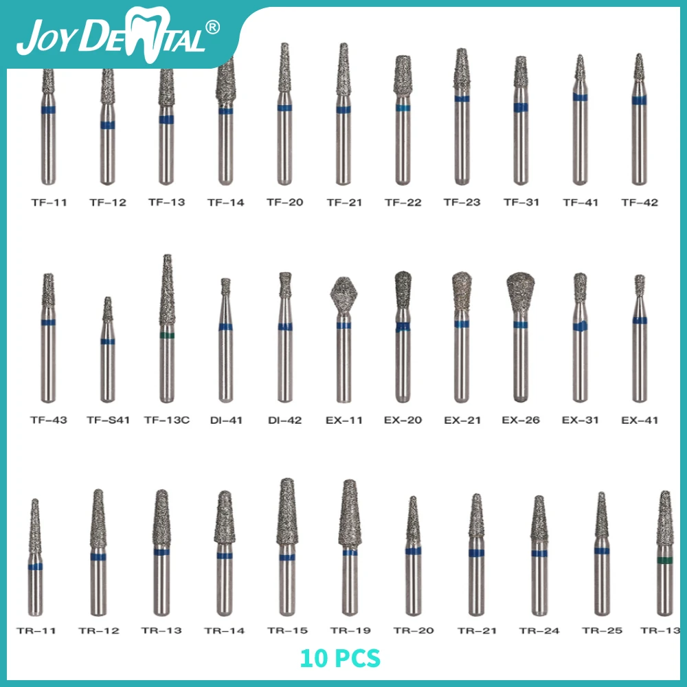 歯科 バー 歯科用ダイヤモンドバー,1.6mm,10個 = 2箱,高速度鋼工具用,0〜41