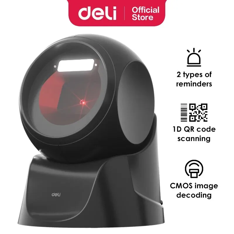 Deli стенд сканер штрих-кода Hands-Free