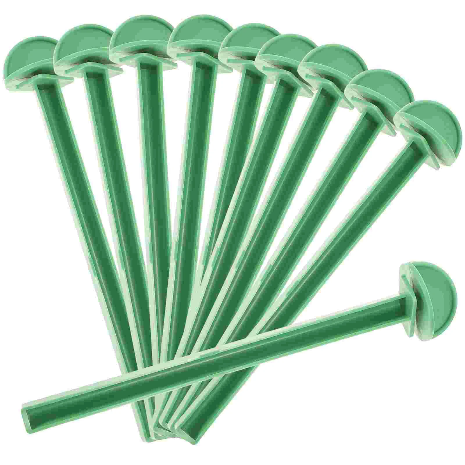 Bird Cage Accessories Bird Perch Stand 10 Pcs Plastic Perch Bird Cage Stand Birdie Play Pole Parrot Standing Rod Durable Aviary Accessories Bird Nest Support