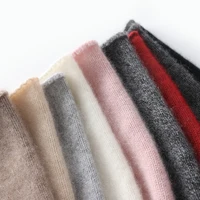 2024 Winter Unisex 100 Cashmere Hats Outdoor Casual Keep Warm Solid Color Cashmere Knitted Beanie Hat Women /Men Hedging Caps 4