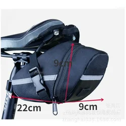 Large Capacity Mountain Bike Tail Bag Saddle Bag Seat Post Bag Bicycle Accessories