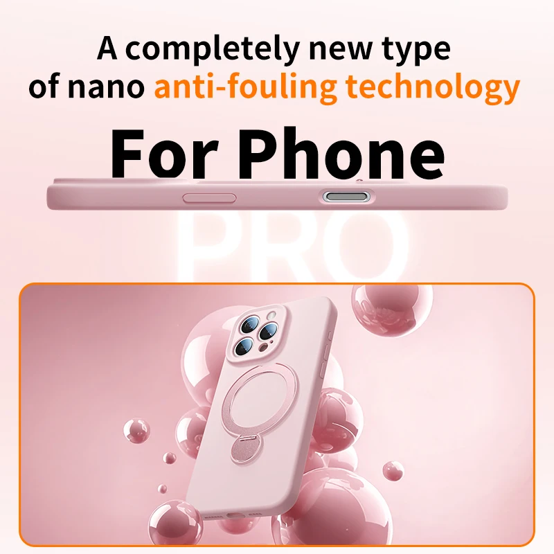 Enhanced Magnetic Lanyard Phone Case with Wireless Charging Capability