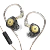 KZ EDX Pro in-Ear Stage Monitor Headphone Dual Magnetic Dynamic Unit Earphone Shock Bass Earbuds with 0.75mm Detachable Cable 1